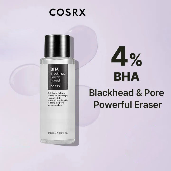 COSRX BHA BLACKHEAD POWER Liquid معالج الرؤوس السوداء من كوزركس