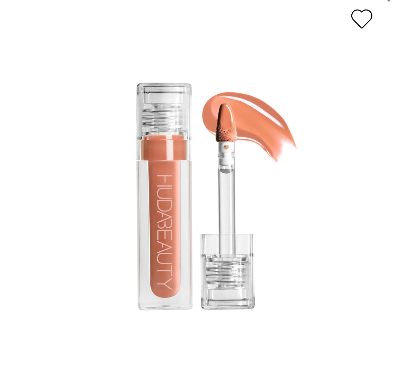 HUDA BEAUTY FAUX FILLER extra shine lip gloss 3.9 ML ملمع شفاه من هدى بيوتي