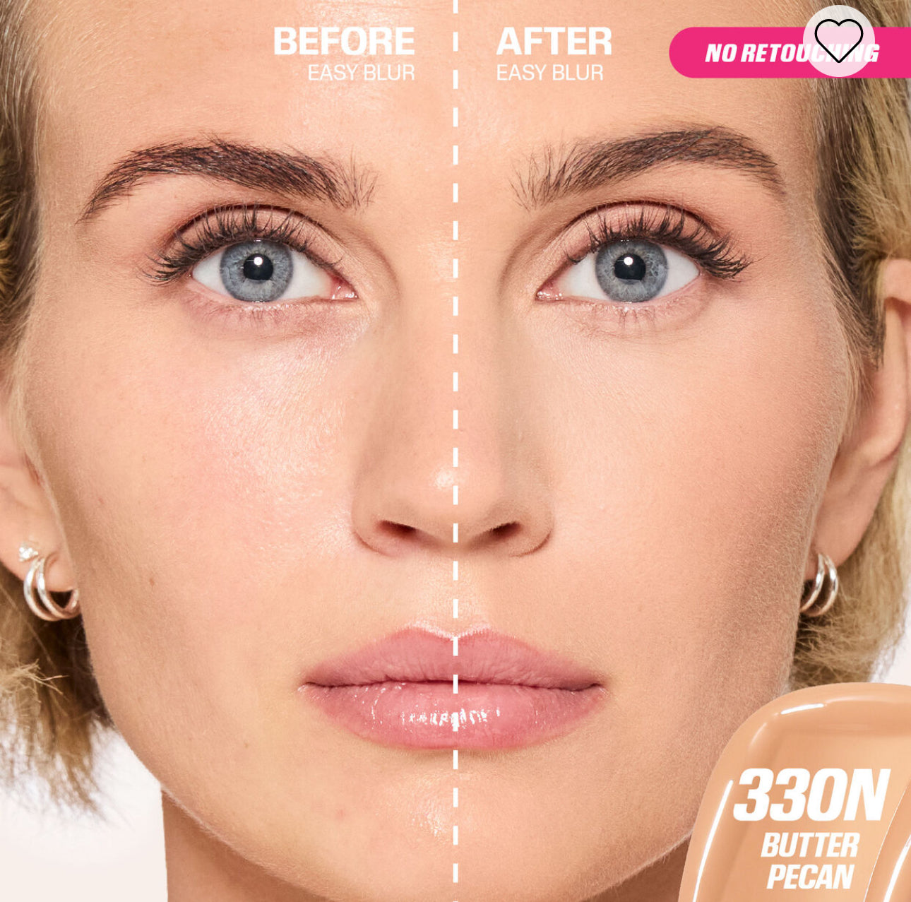 HUDA BEAUTY EASY BLUR FOUNDATION كريم الاساس من هدى بيوتي