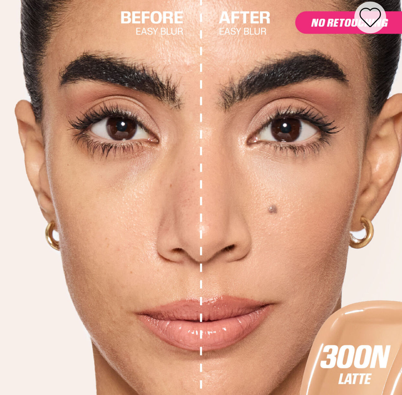 HUDA BEAUTY EASY BLUR FOUNDATION كريم الاساس من هدى بيوتي