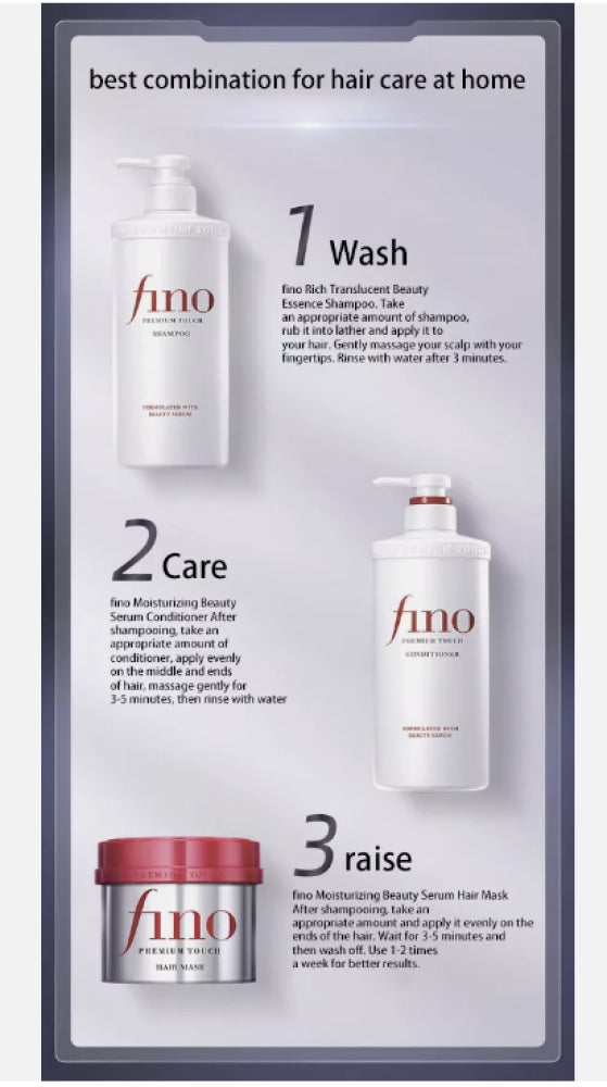 Fino package for healthy hair بكج فينو لشعر صحي