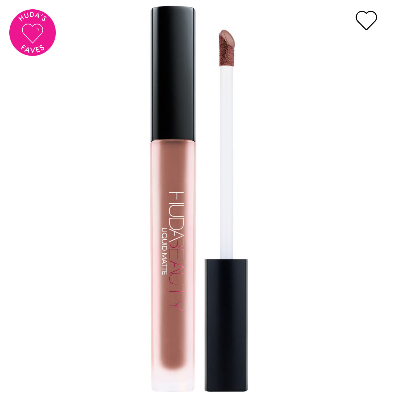 HUDA BEAUTY Liquid Matte Ultra-Comfort Transfer-Proof Lipstick طلاء للشفاه مطفي بلا لمعة من هدى بيوتي