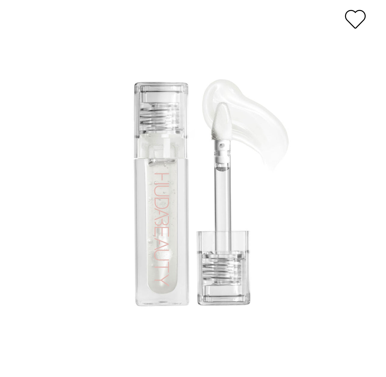 HUDA BEAUTY FAUX FILLER extra shine lip gloss 3.9 ML ملمع شفاه من هدى بيوتي