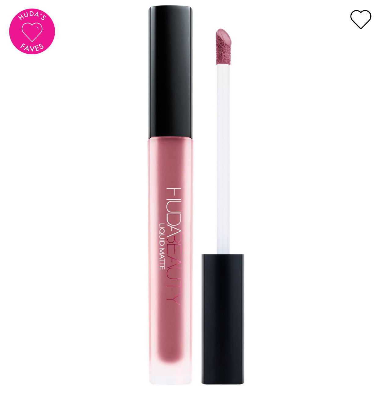 HUDA BEAUTY Liquid Matte Ultra-Comfort Transfer-Proof Lipstick طلاء للشفاه مطفي بلا لمعة من هدى بيوتي