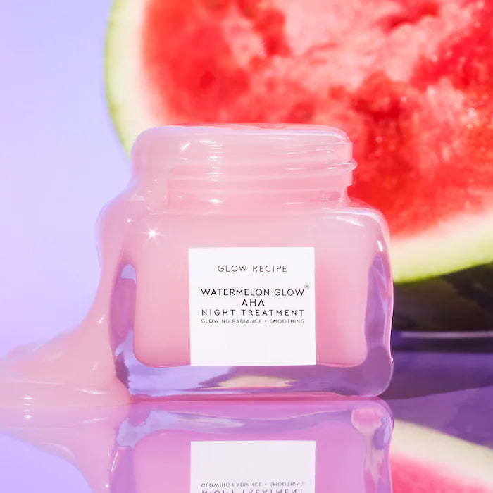 GLOW RECIPE watermelon glow AHA night treatment مرطب البطيخ الليلي من جلو ريسيبي