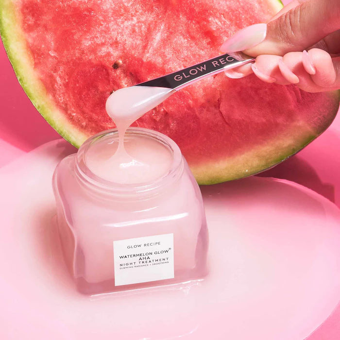 GLOW RECIPE watermelon glow AHA night treatment مرطب البطيخ الليلي من جلو ريسيبي
