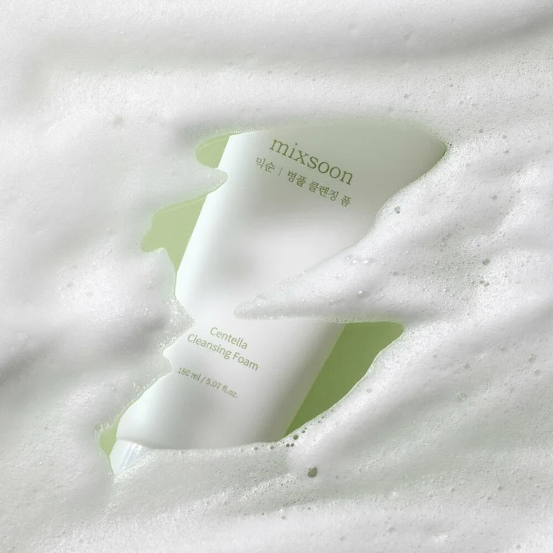 MIXSOON Centella Cleansing Foam 150ml غسول رغوي بمادة السانتيلا