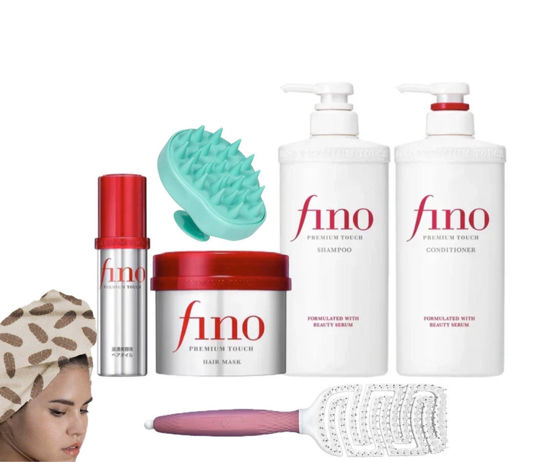 Fino Complete Care Set for Dry Hair مجموعة فينو العناية للشعر الجاف