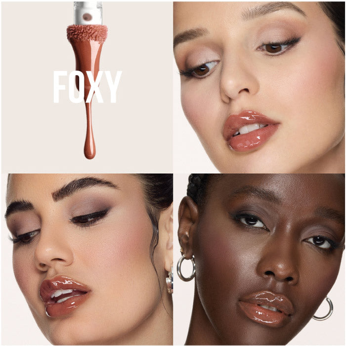 HUDA BEAUTY FAUX FILLER extra shine lip gloss 3.9 ML ملمع شفاه من هدى بيوتي