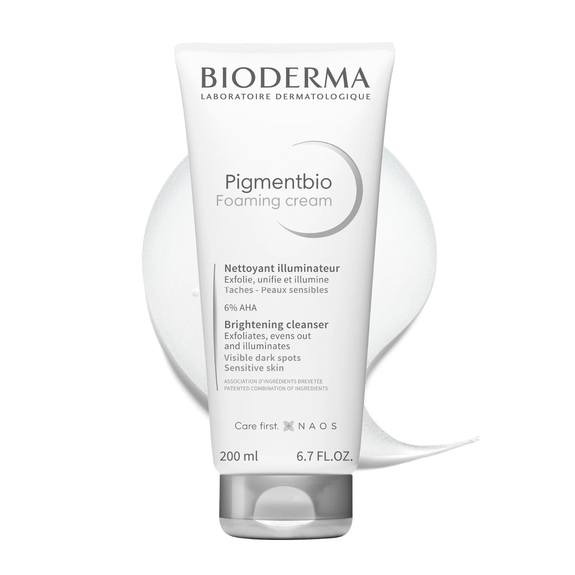 Bioderma Pigmentbio Foaming Cream غسول التفتيح الكريمي من بيوديرما