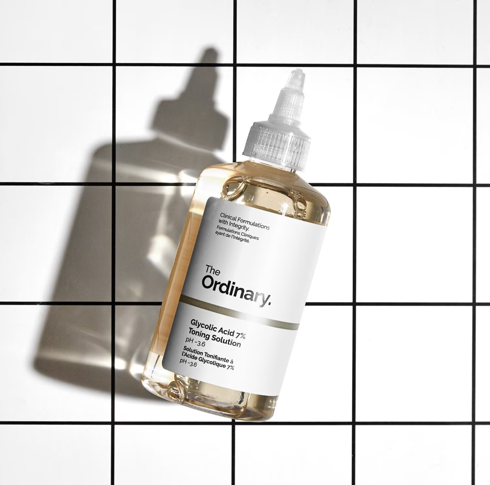 The Ordinary محلول توحيد لون البشرة بحمض الجليكوليك 7%-محلول لتوحيد لون البشرة