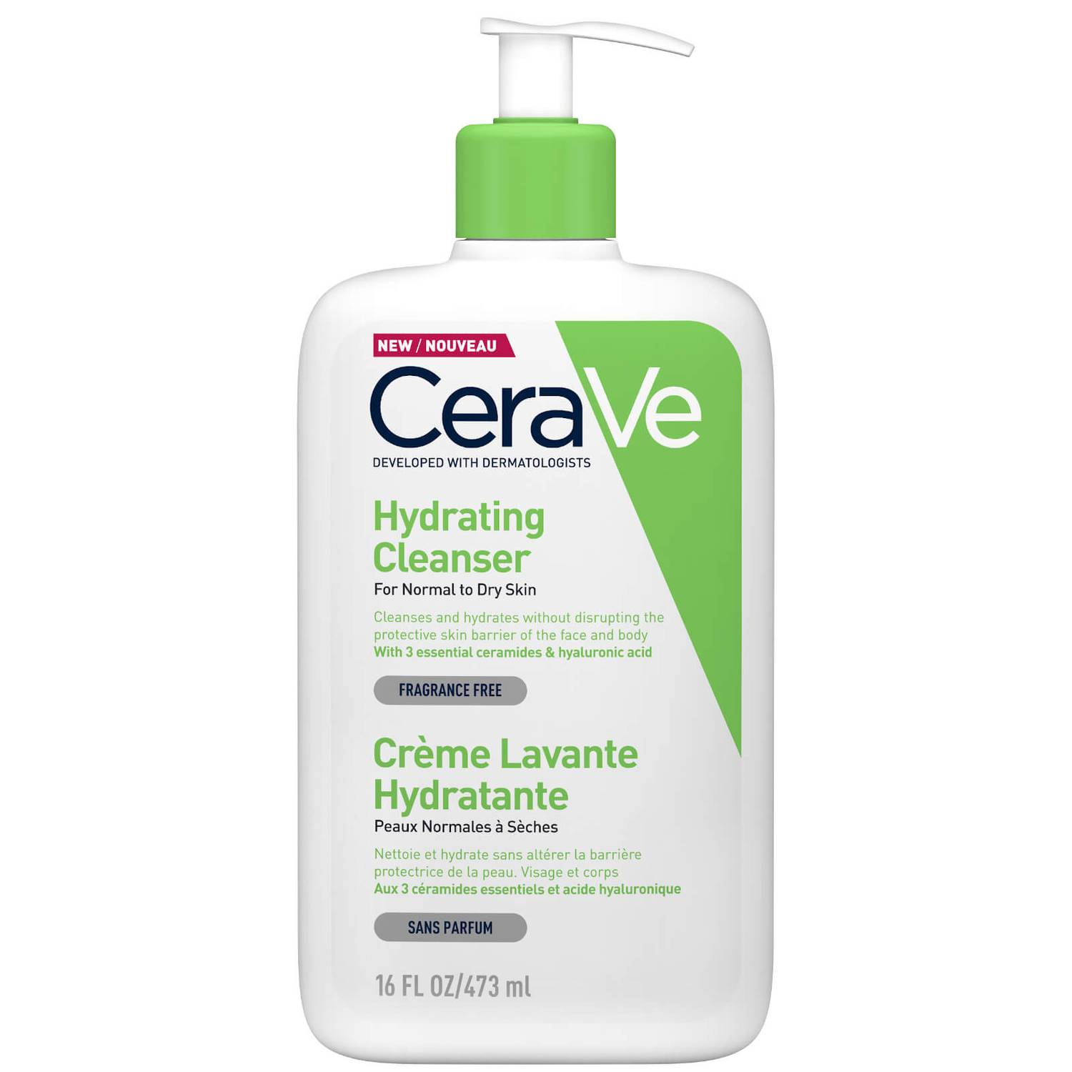 CeraVe Hydrating Dry Skin Cleanser غسول البشرة الجافه من سيراڤي