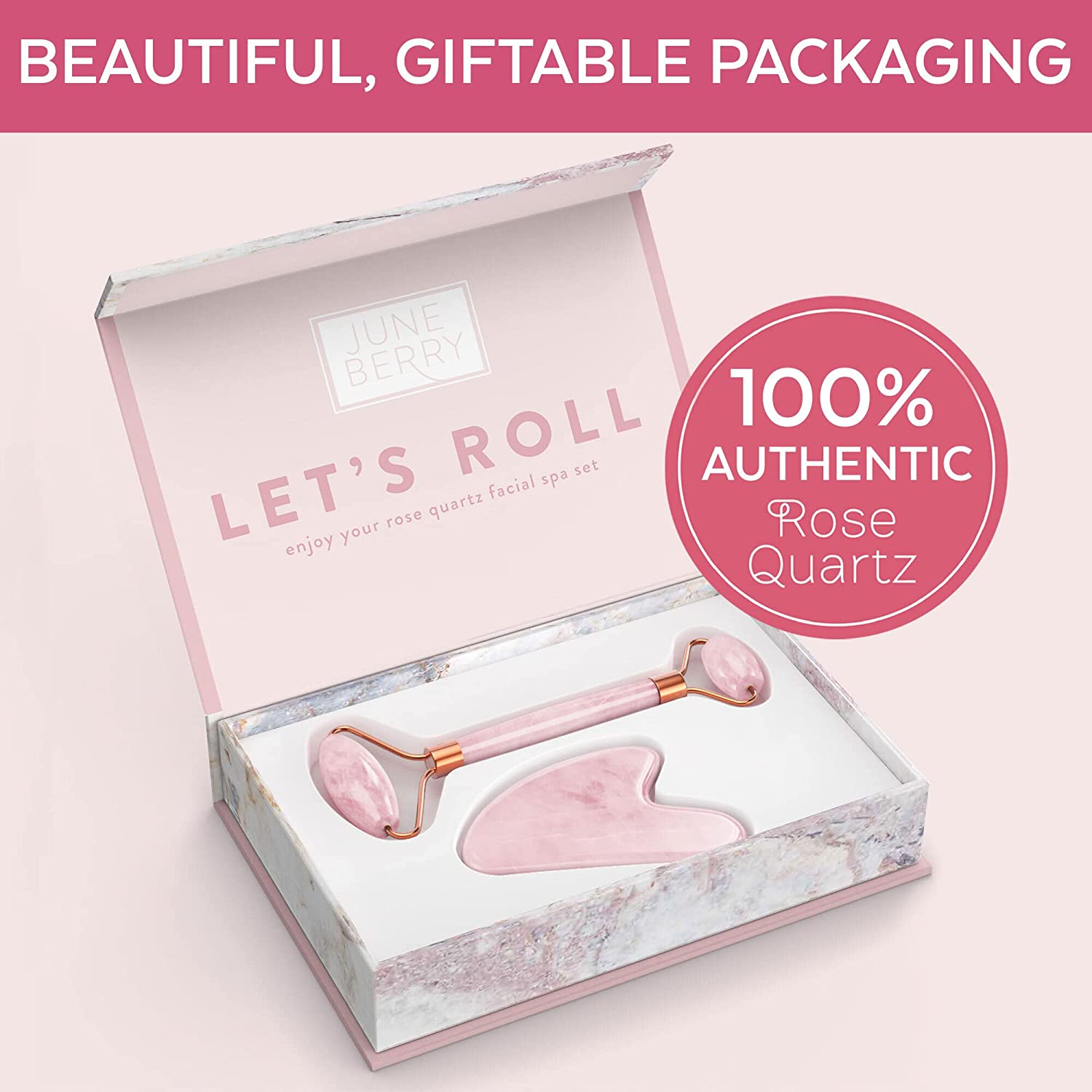 Jade Roller Gua Sha Set