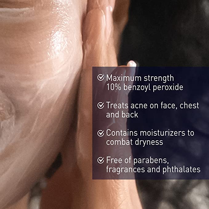 PanOxyl, Acne Creamy Wash, Benzoyl Peroxide 10% Daily Control بانوكسيل للجسم ١٠٪
