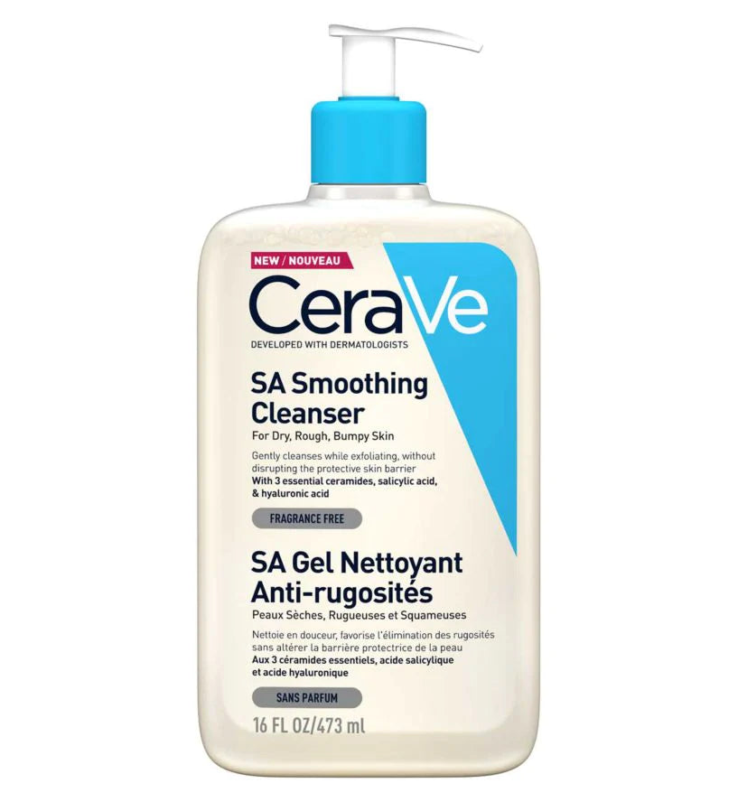 CeraVe SA Smoothing Cleanser غسول الرؤوس السوداء من سيرافي