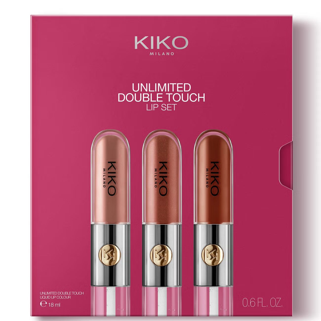 KIKO MILANO UNLIMITED DOUBLE TOUCH LIPSTICK KIT