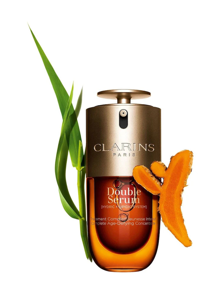 CLARINS Double Serum Anti-Aging + Anti-Wrinkle Serum (50ml) السيروم المدمج من كلارينس