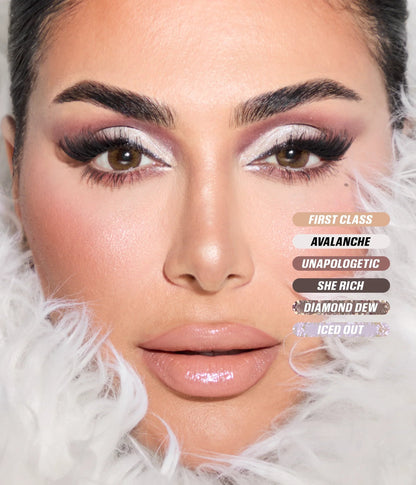 HUDA BEAUTY ICY NUDE EYESHADOW PALETTE