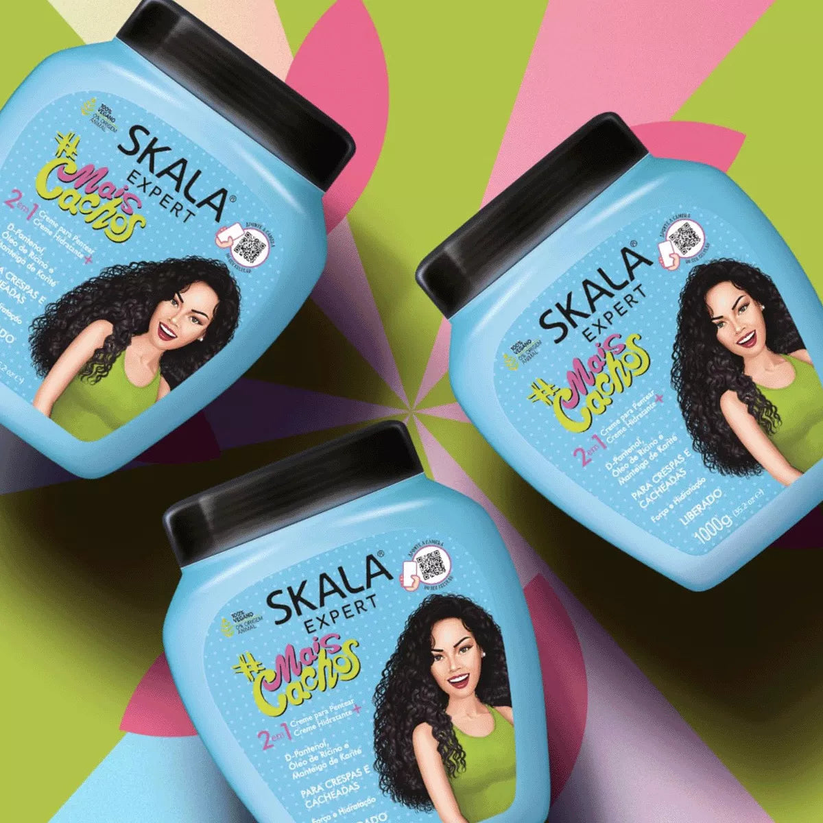 SKALA Mais Cachos Hair Treatment Cream كريم سكالا للعناية الفائقة