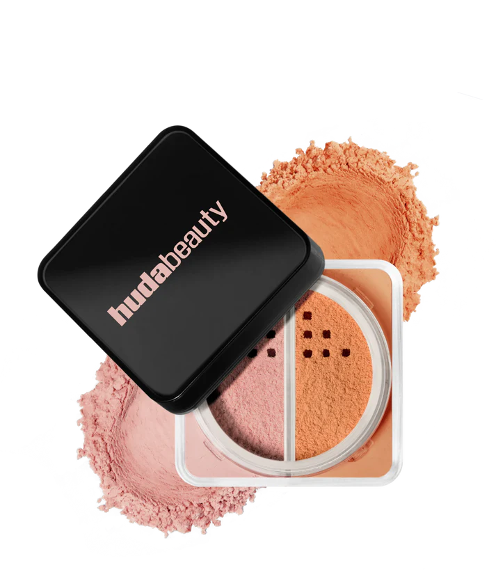HUDA BEAUTY EASY BAKE DUO LOOSE POWDER لووس باودر هدى المزدوجة