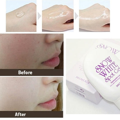 SECRET KEY SNOW WHITE SPOT GEL جل تفتيح الجسم من سن وايت