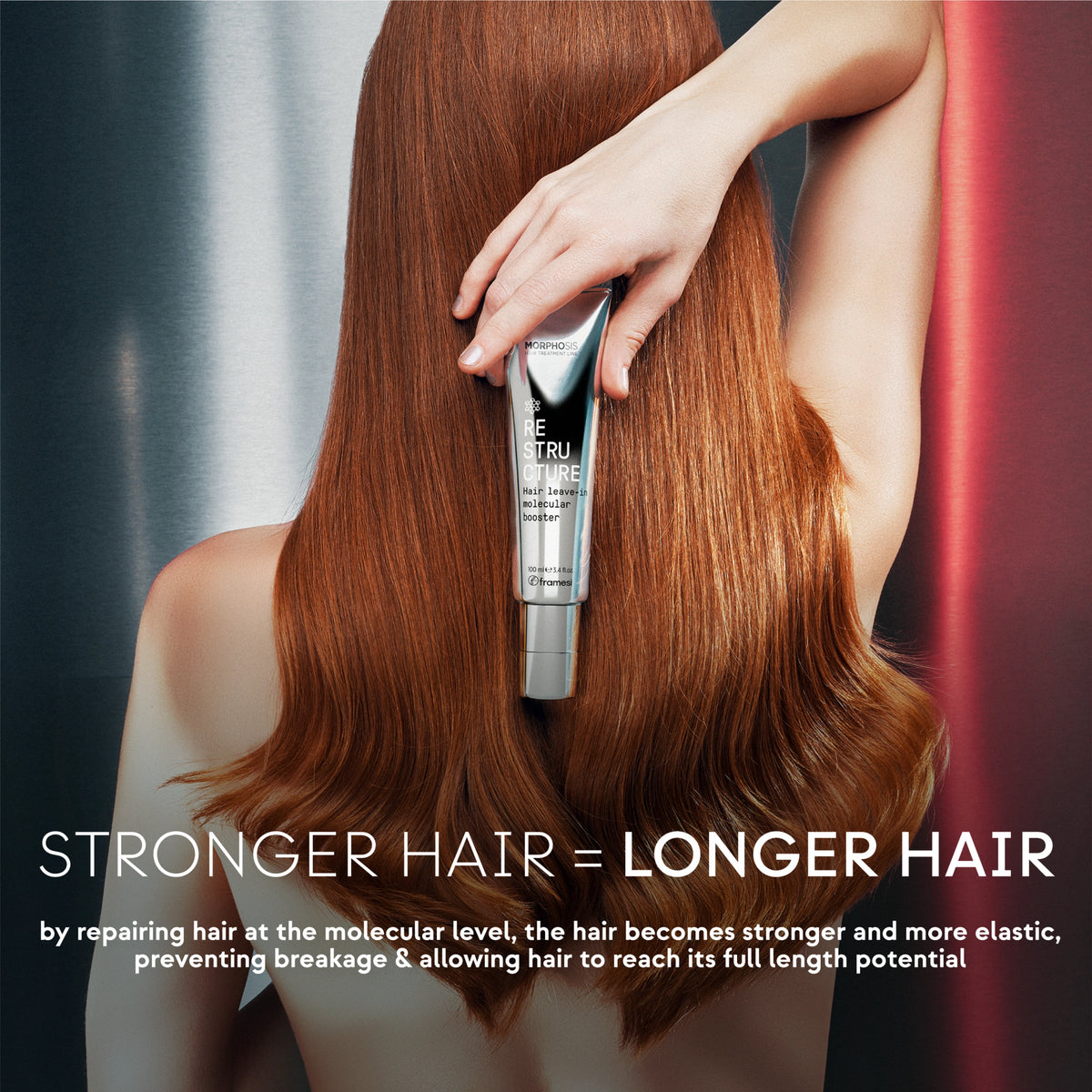 Morphosis Restructure Hair Leave-In Molecular Booster (100ml) سيروم ترميم الشعر الأكثر تقدماً عالمياً