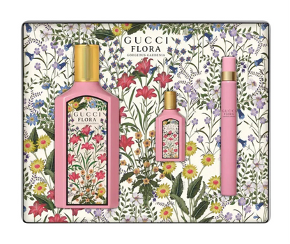 GUCCI FLORA GORGEOUS GARDENIA EDP FOR WOMEN GIFT SET