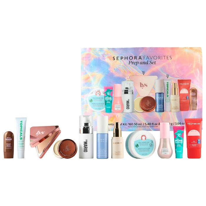 Sephora Favorites Prep &amp; Set Makeup and Skincare Value Set