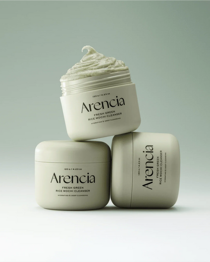 Arencia Fresh Green Rice Mochi Cleanser