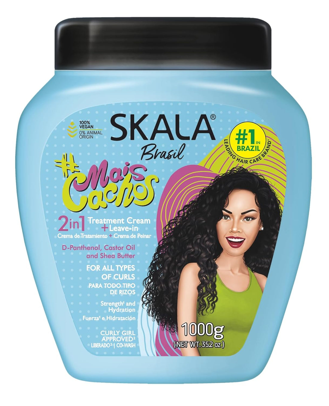 SKALA Mais Cachos Hair Treatment Cream كريم سكالا للعناية الفائقة