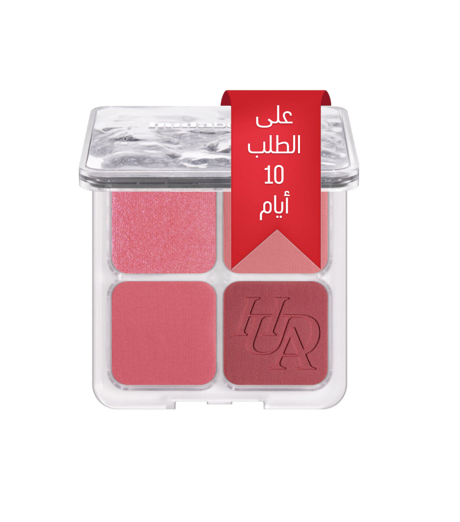 HUDA BEAUTY Blush Filter Blurring Blushlighters Palette لوحة أحمر الخدود المضيئة