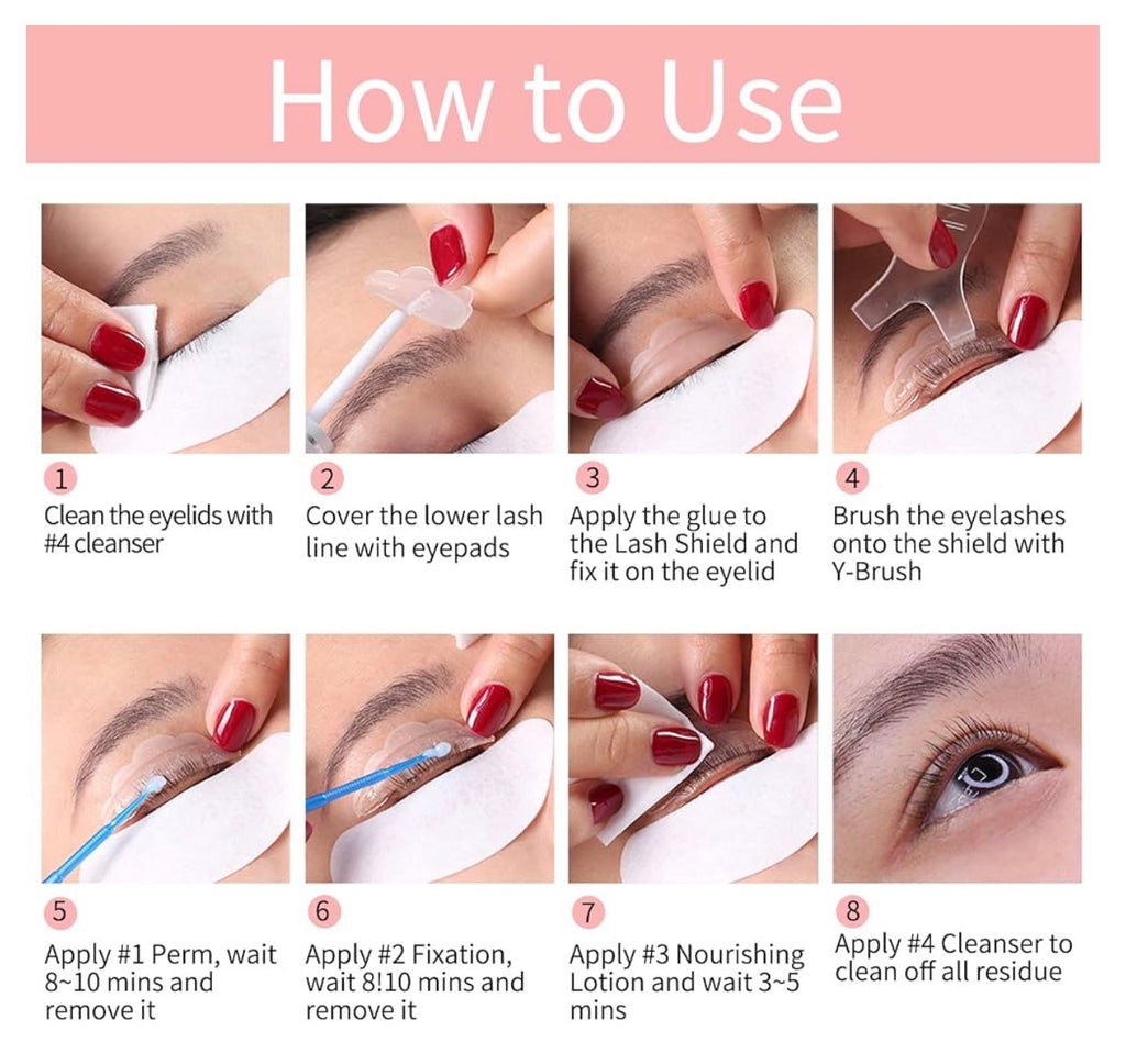 Iconisine Eyelash and eyebrow lift + black tint مجموعة رفع الحواجب والرموش المتطورة مع الصبغة السوداء