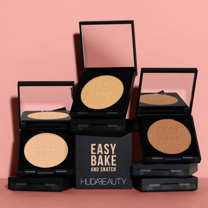 HUDA BEAUTY COMPACT POWDER (eays bake and snatch)
