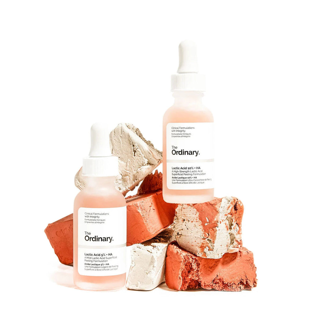 The Ordinary حمض اللاكتيك 10% + HA 30مل-حمض اللاكتيك 10% + حمض الهيالورونيك
