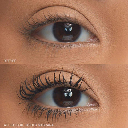 Huda Beauty LEGIT LASHES Double-Ended Volumizing and Lengthening Mascara