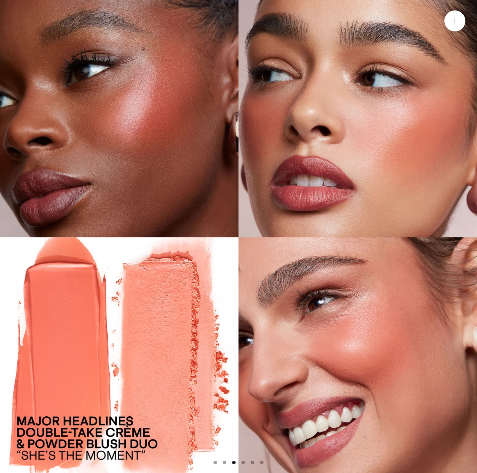 PATRICK TA MAJOR HEADLINES DOUBLE-TAKE CRÈME &amp; POWDER BLUSH DUO