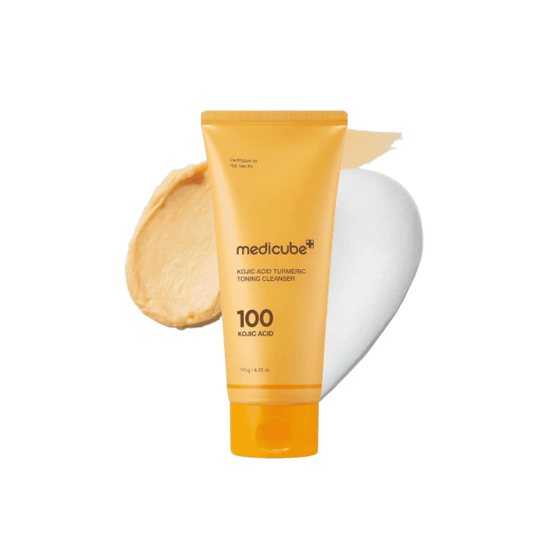 Medicube Kojic Acid Turmeric Toning Cleanser (120ml)