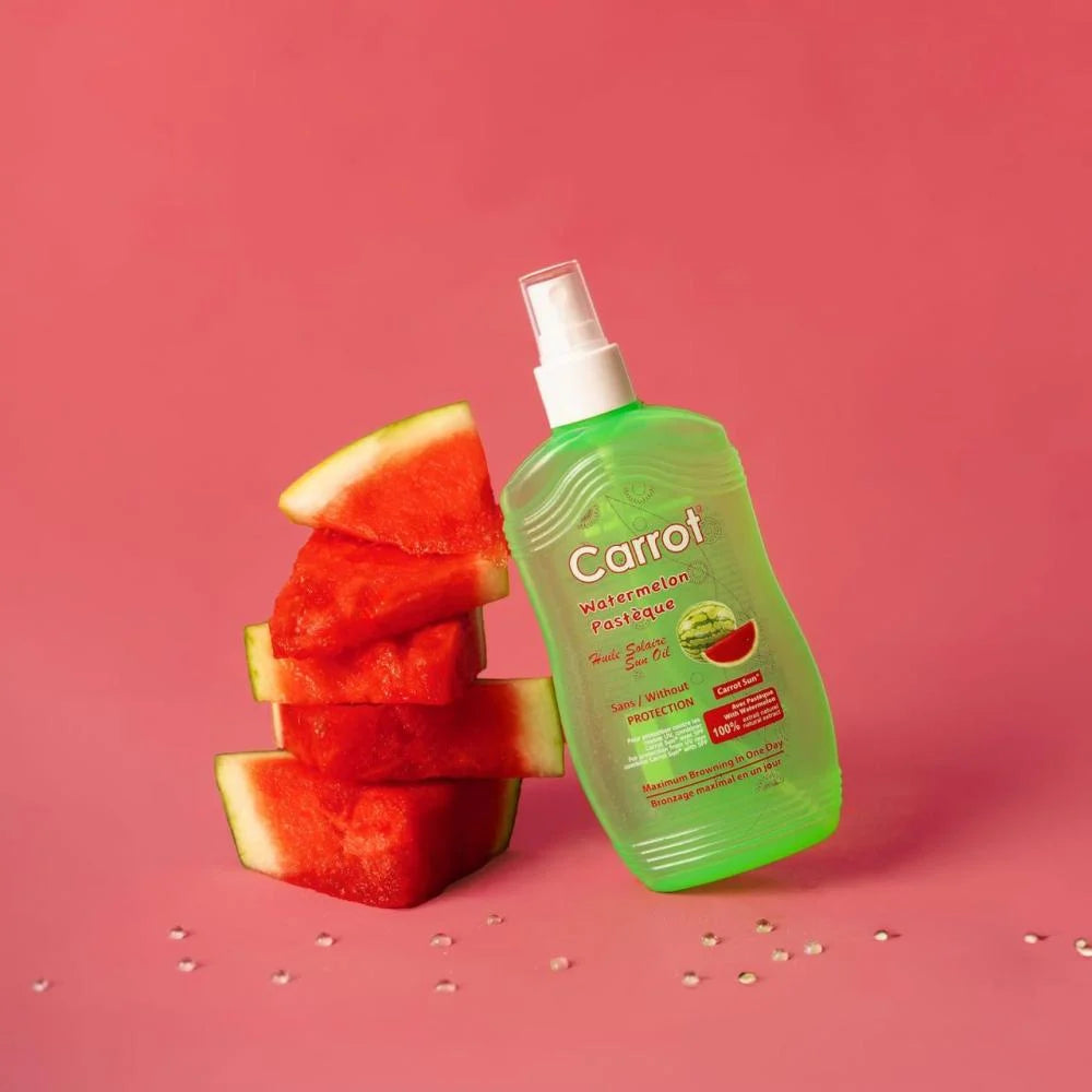 Carrot Sun Watermelon Tanning Oil 200ml زيت التسمير من كاروت