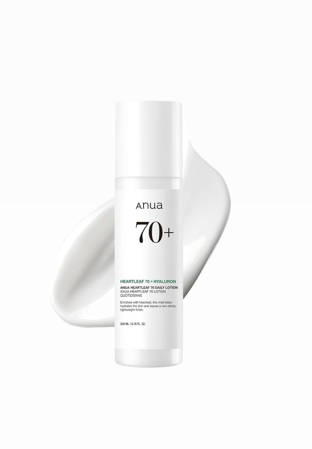 ANUA Heartleaf 70+ Daily Lotion 200ml لوشن ترطيب الوجه من انوا
