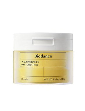 Biodance Vita Niacinamide Gel Toner Pads (60 pads)