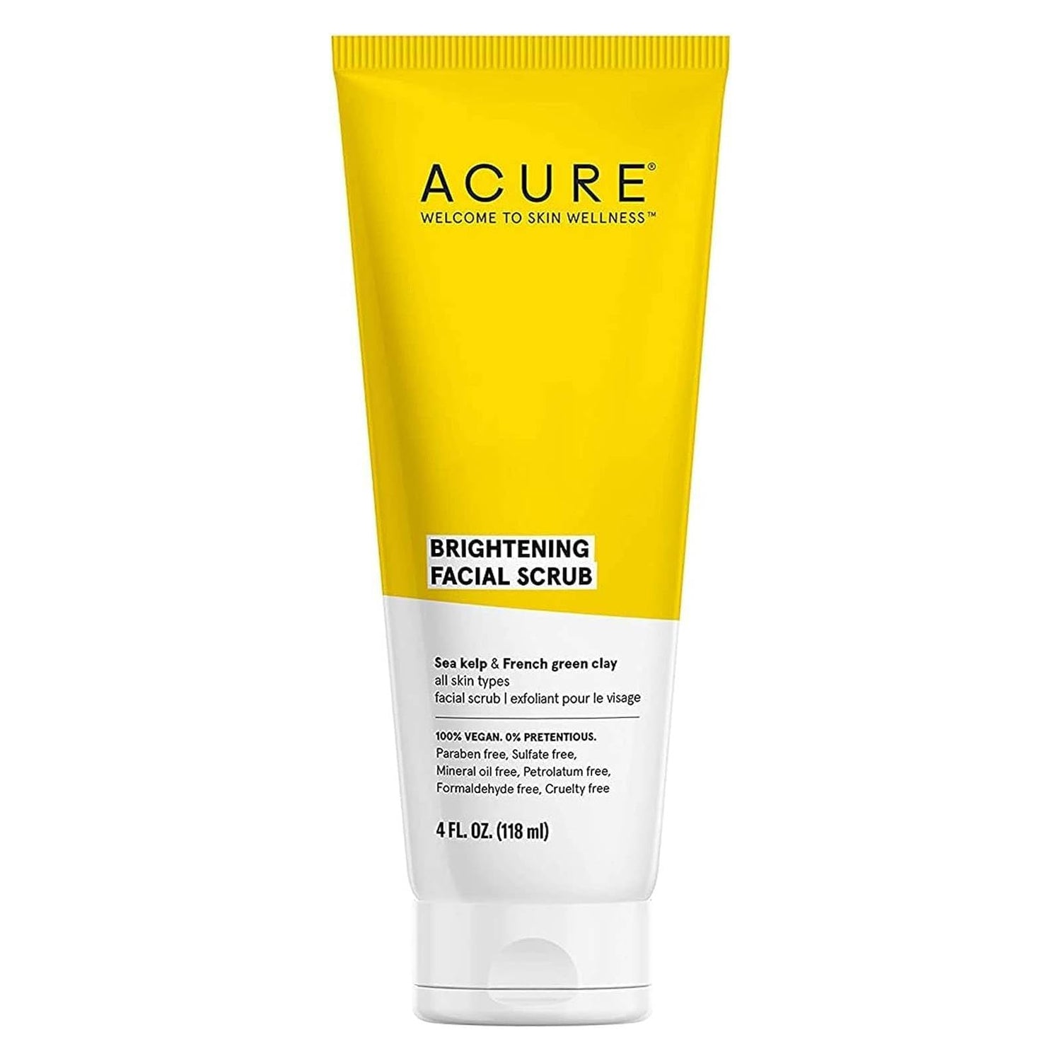 Acure brightening facial scrub-مقشر الوجه أكيور لتفتيح البشرة