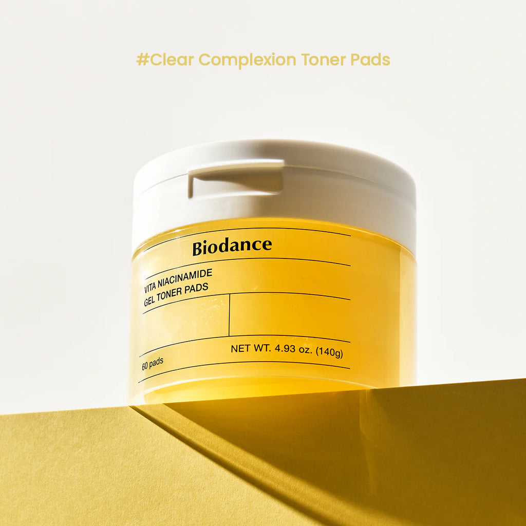 Biodance Vita Niacinamide Gel Toner Pads (60 pads)