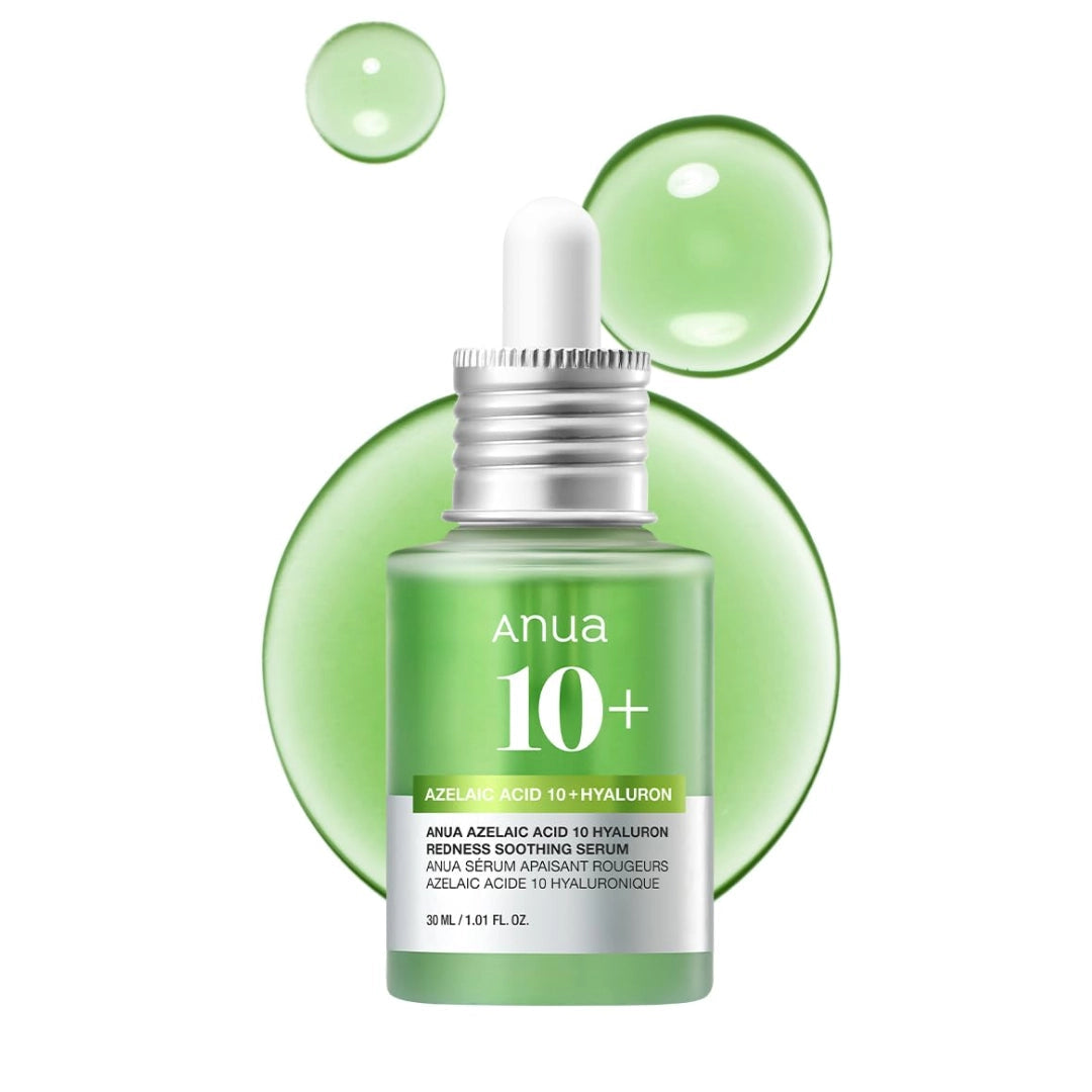 ANUA Azelaic Acid 10 Hyaluron Redness Soothing Serum سيروم مهدئ بحمض الأزيليك 10 هيالورون