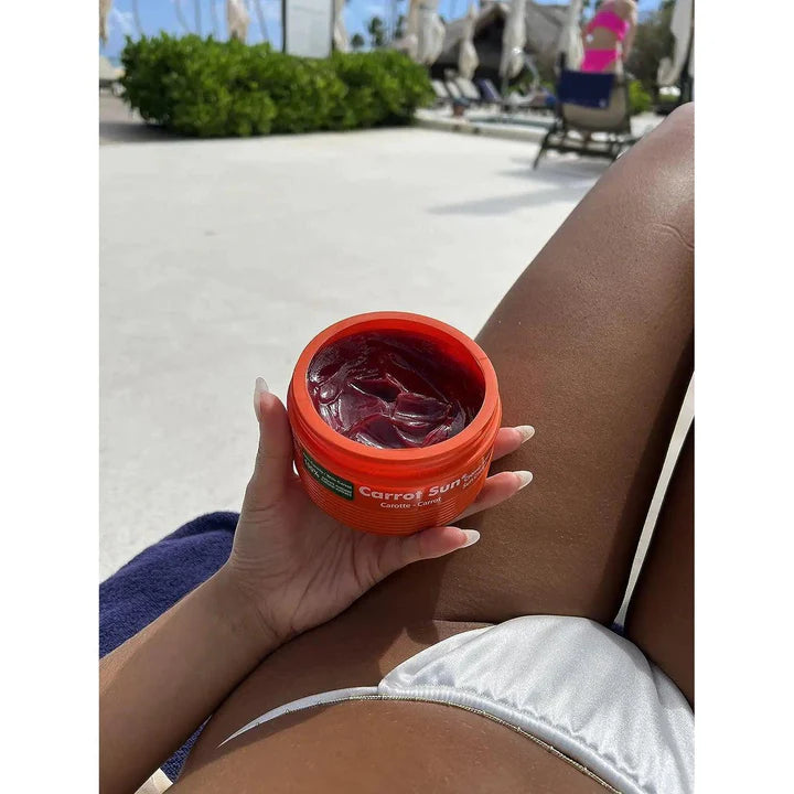 Carrot Sun Tanning Cream with Carrot 350ml كريم التسمير بالجزر