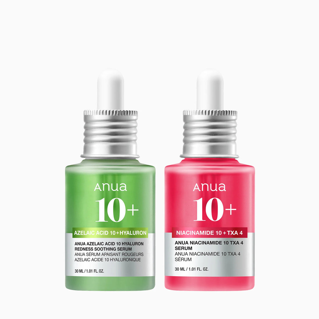 ANUA Pigmentation and Acne treatment set (Full Size) مجموعة علاج التصبغات والحبوب من انواالحجم الكامل