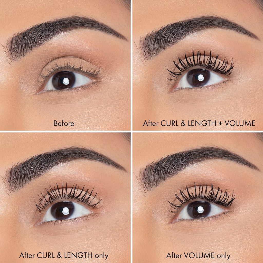 Huda Beauty LEGIT LASHES Double-Ended Volumizing and Lengthening Mascara