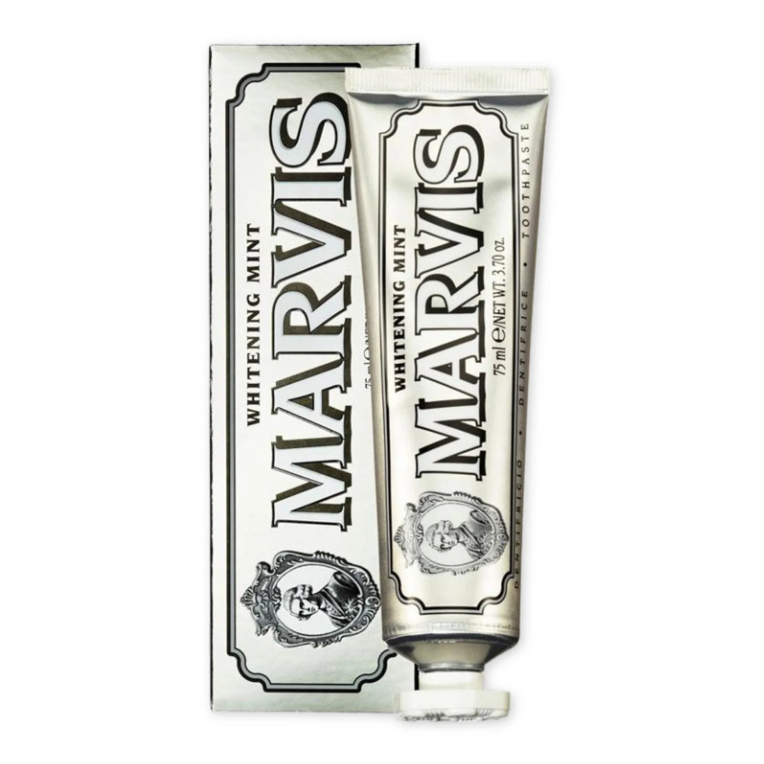 MARVIS TOOTHPASTE WHITENING MINT 85ml معجون مارڤيس لتبيض الأسنان