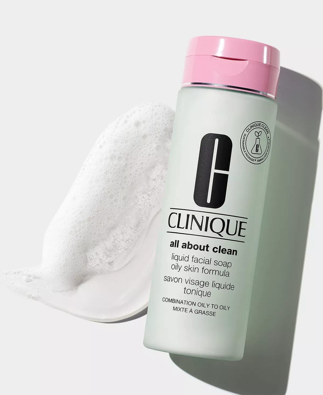 Clinique all about clean غسول الوجه لكل أنواع البشرة الدهنية