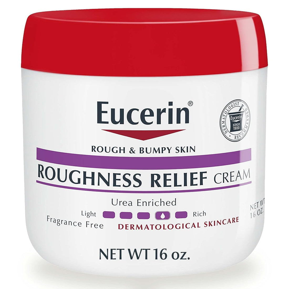 Eucerin Roughness Relief Cream, Fragrance Free Body Cream for Dry Skin Eucerin Roughness Relief Cream, Fragrance Free Body Cream for Dry Skin