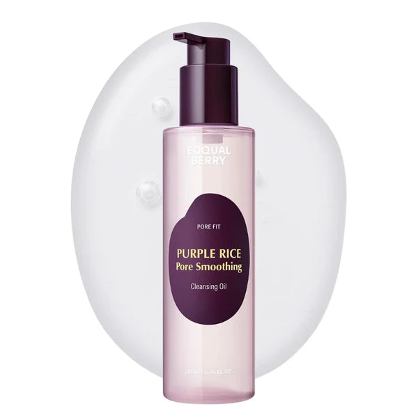 EQQUALBERRY - Purple Rice Pore Smoothing Cleansing Oil